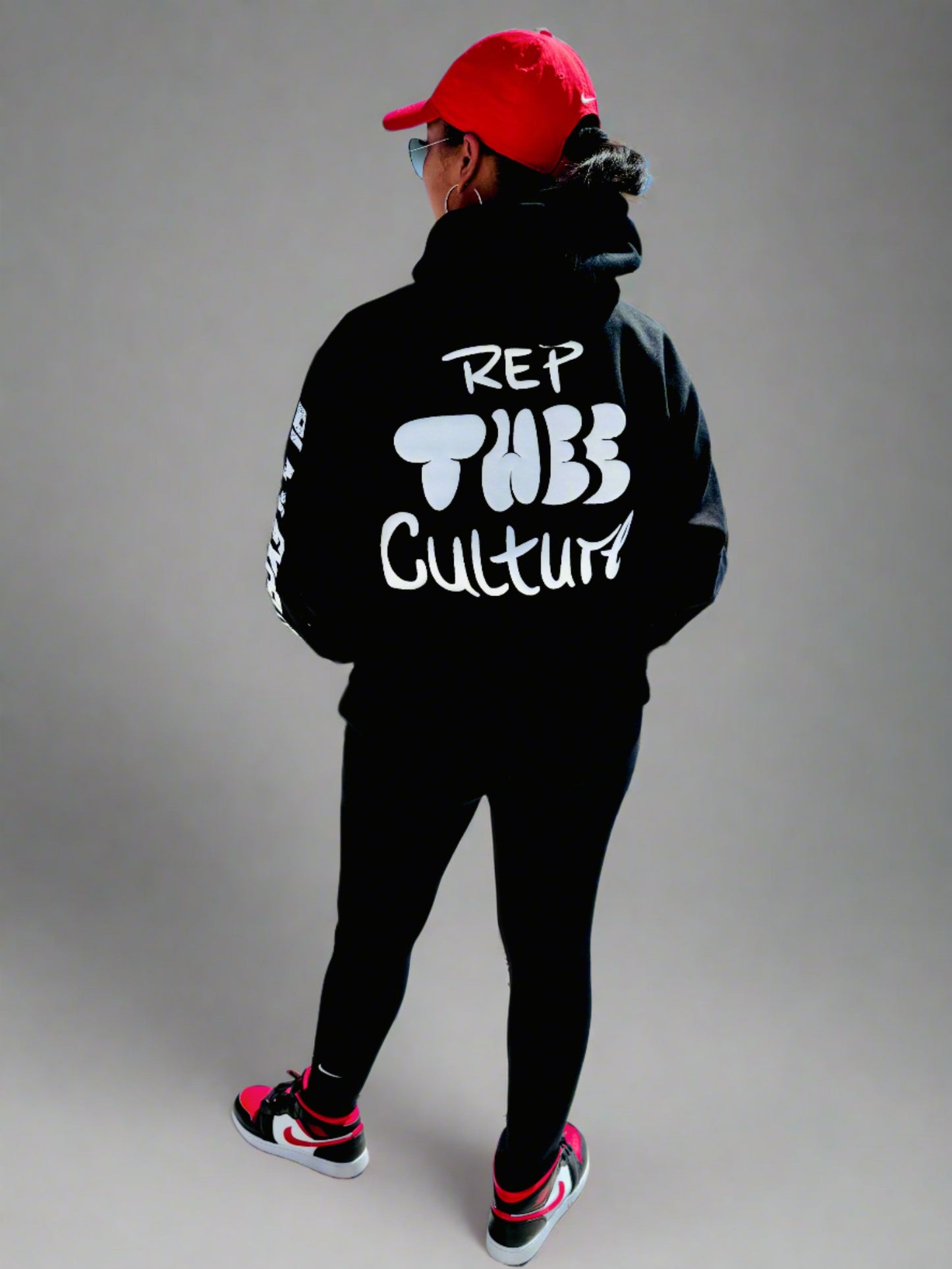 THEE Premium Black Excellence Hoodie